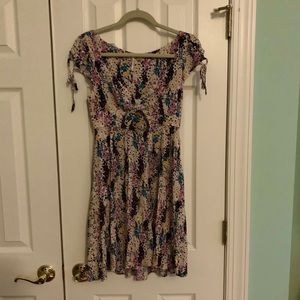 Rare Free People Floral Mini Dress